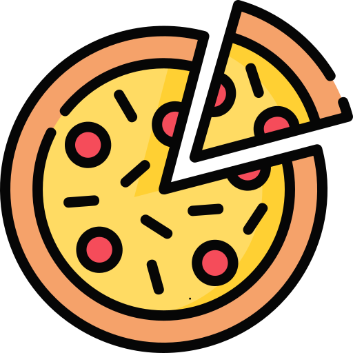 pizza icon by Freepix